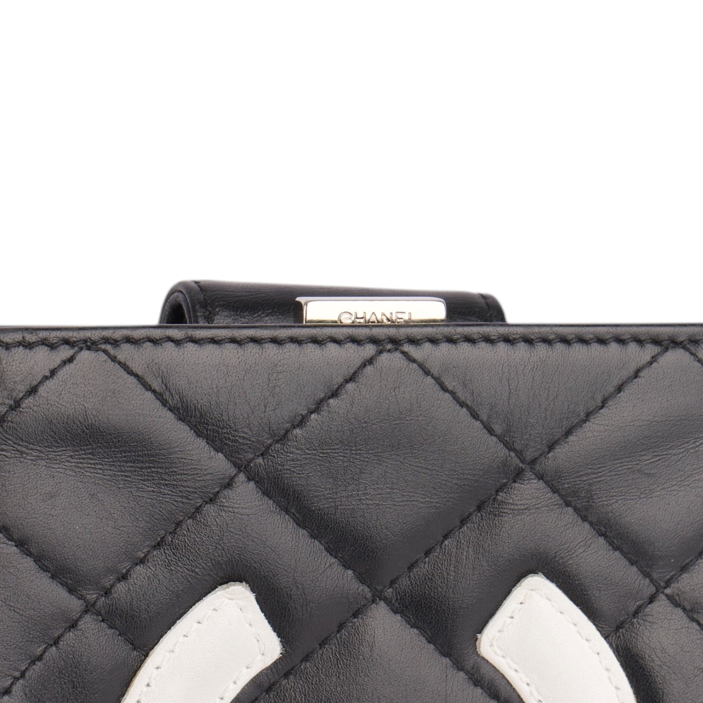 Chanel Quilted Ligne Cambon Bifold Wallet