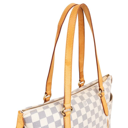 Louis Vuitton Monogram Damier Azur Canvas Totally PM Shoulder Bag