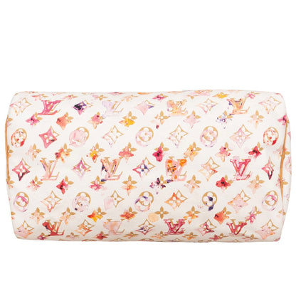 Louis Vuitton Limited Monogram Richard Prince Watercolor Speedy 35 Handbag