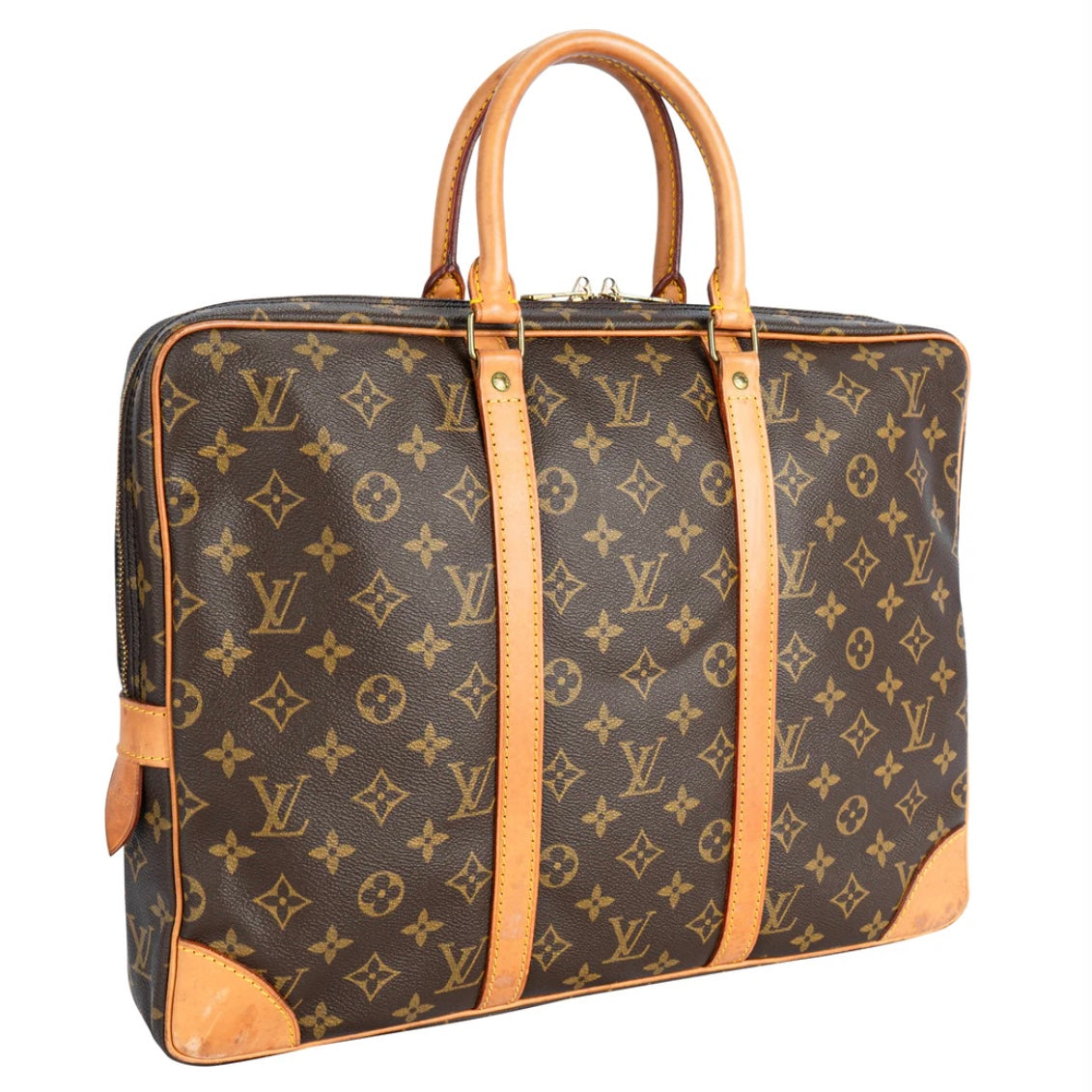 Louis Vuitton Canvas Monogram
Porte Documents Handbag