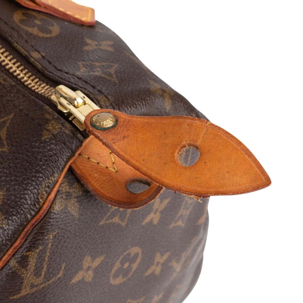 Louis Vuitton Canvas Monogram Speedy 30 Handbag
