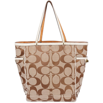 Coach Monogram Shoulder Bag