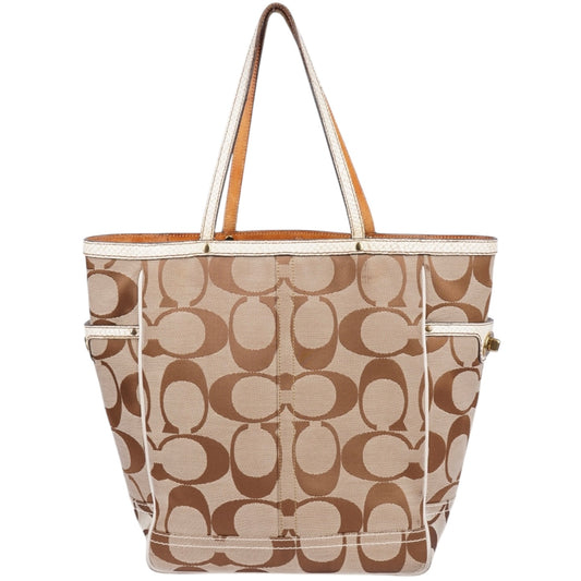 Coach Monogram Shoulder Bag