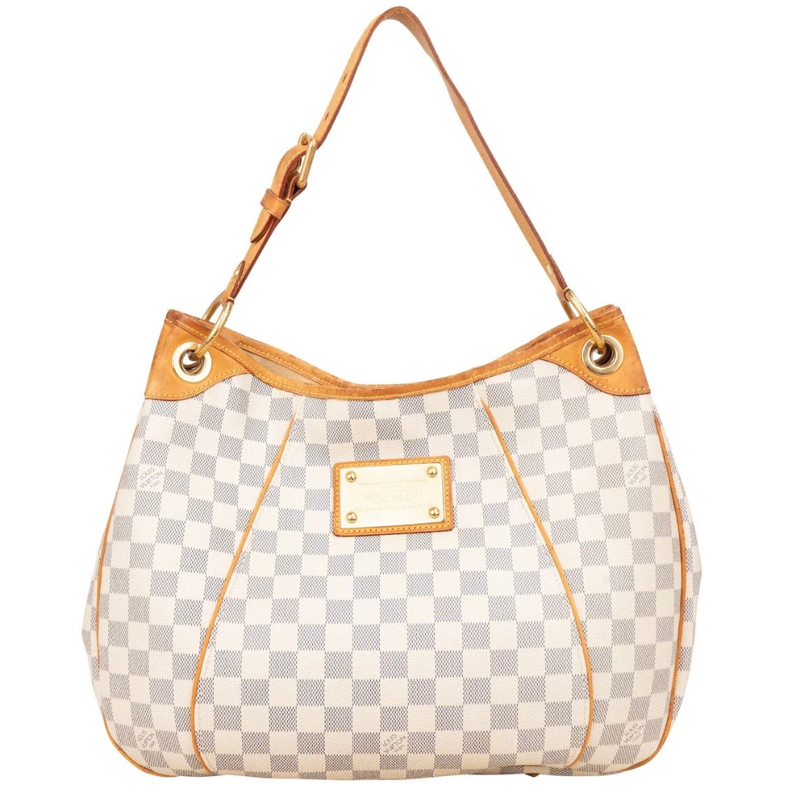 Louis Vuitton Monogram Damier Azur Canvas Galliera PM Shoulder Bag