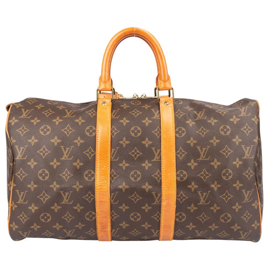Louis Vuitton Canvas Monogram Keepall 45