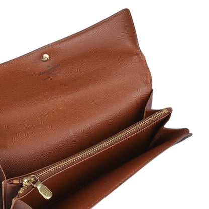 Louis Vuitton Canvas Monogram Sarah Wallet