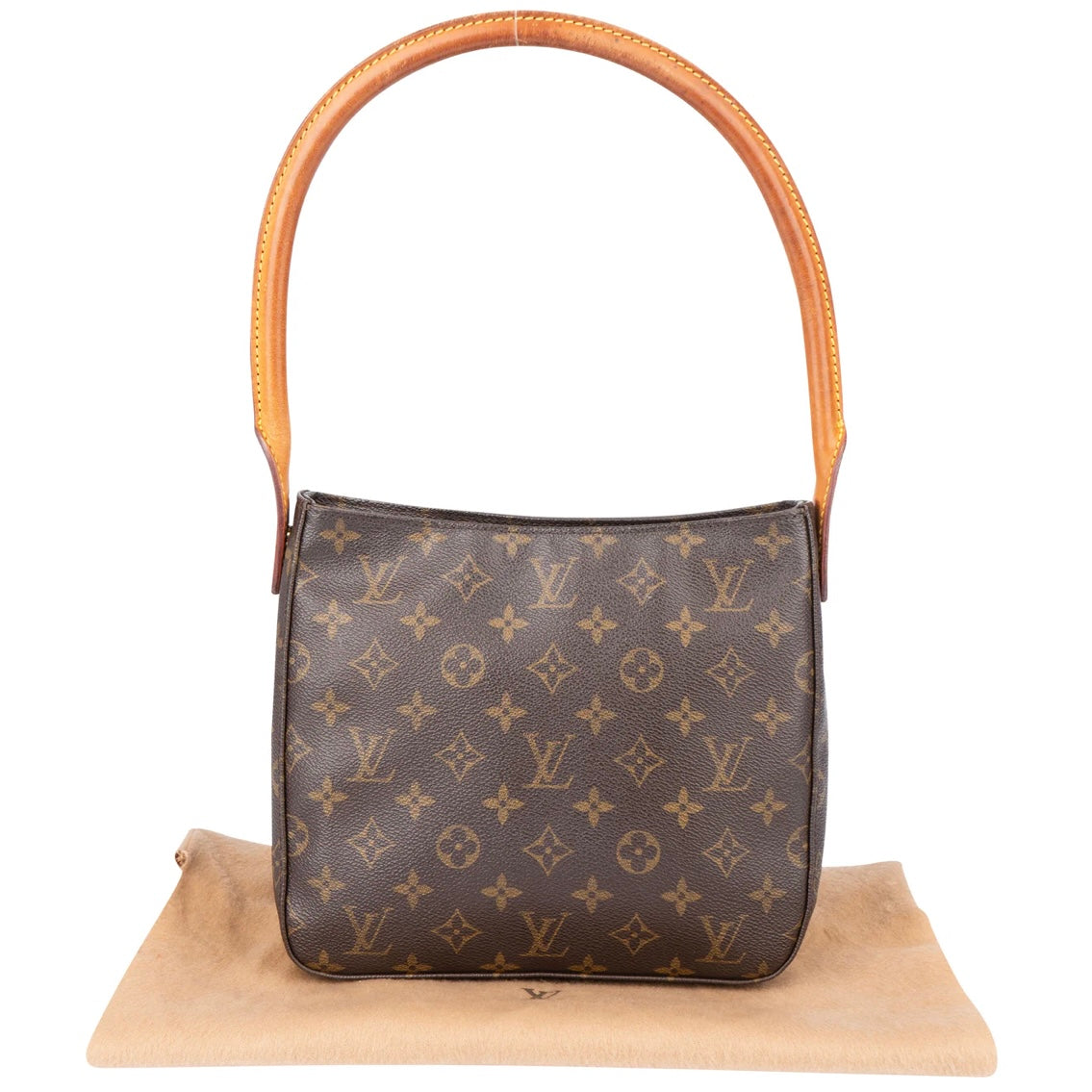 Louis Vuitton Canvas Monogram Looping MM Shoulder Bag