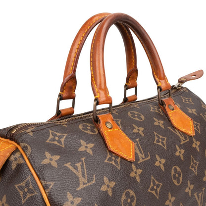 Louis Vuitton Monogram Canvas Speedy 30 Handbag