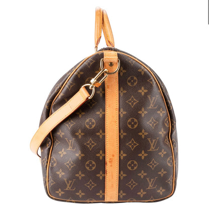 Louis Vuitton Canvas Monogram Keepall Bandouliere 55