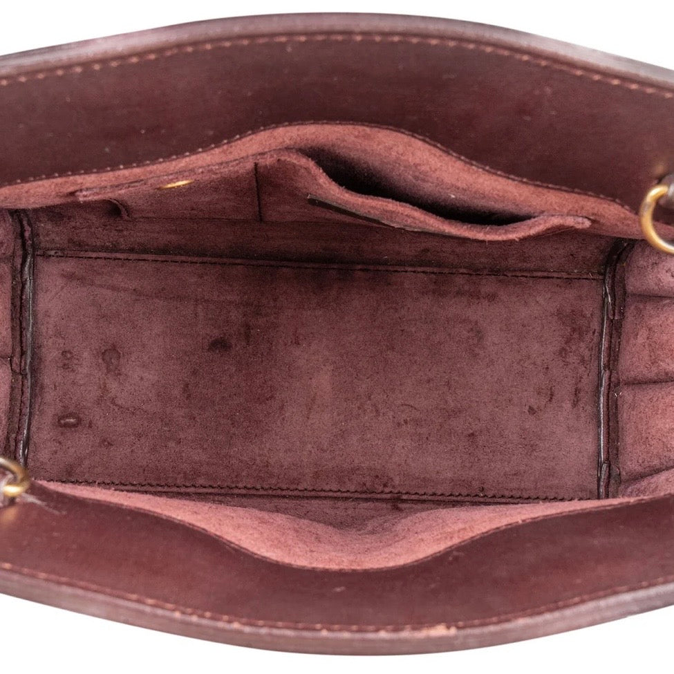 Saint Laurent Calfskin Leather Nano Sac De Jour Handbag