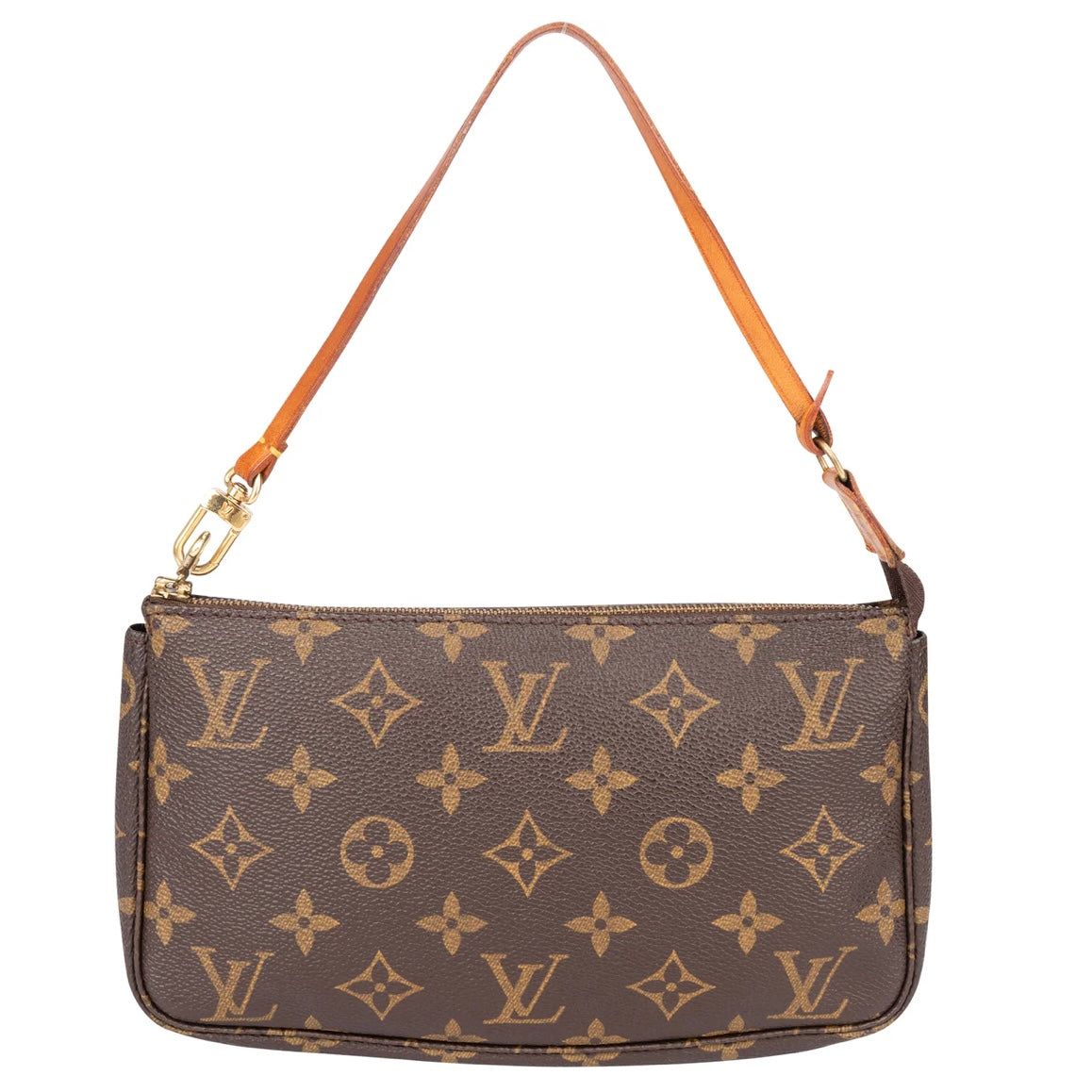 Louis Vuitton Canvas Monogram Pochette Accessory Handbag