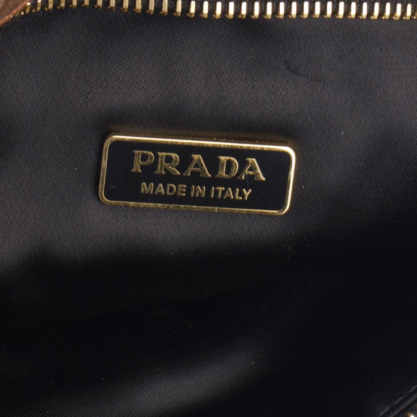 Prada Brocard Chestnut Wallet