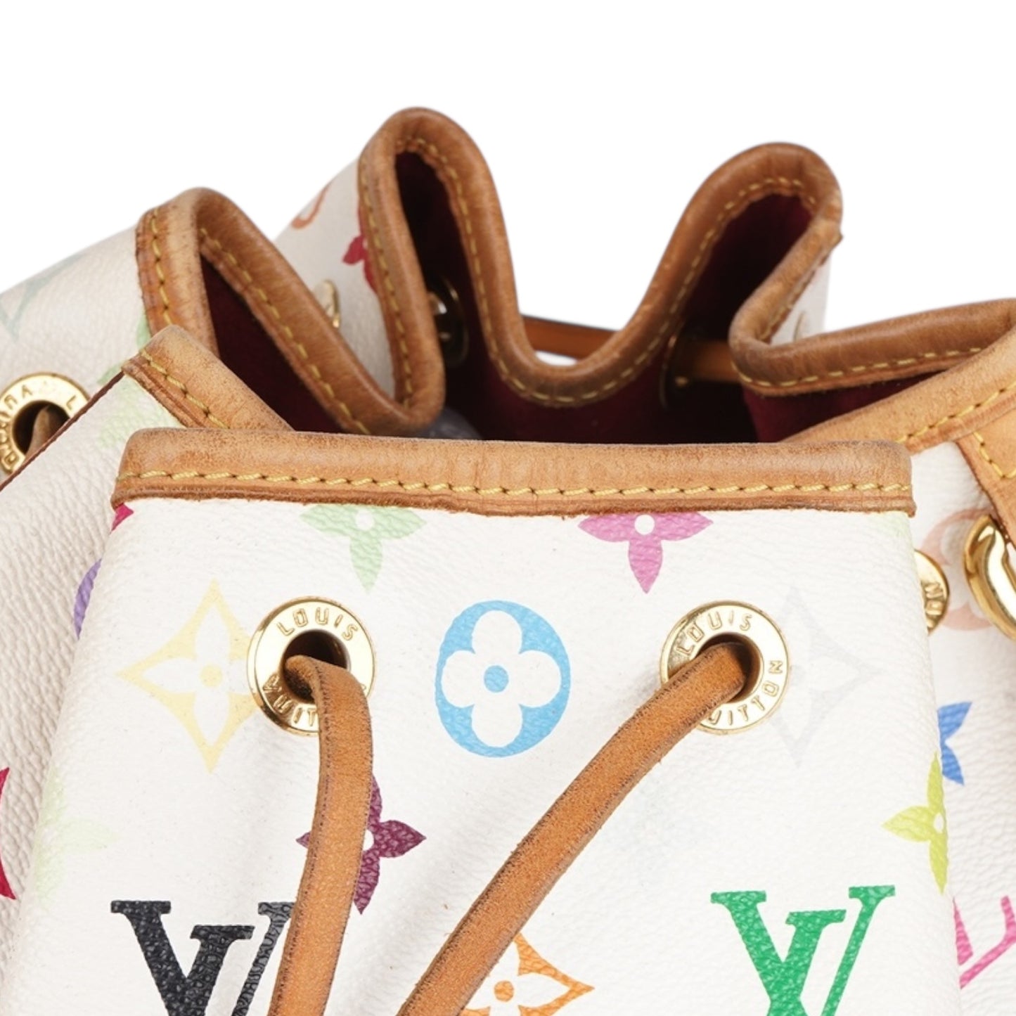 Louis Vuitton Murakami Multicolor Sac Noe Petit Shoulder Bag