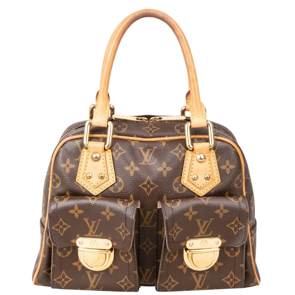 Louis Vuitton Monogram Canvas Manhattan PM Handbag