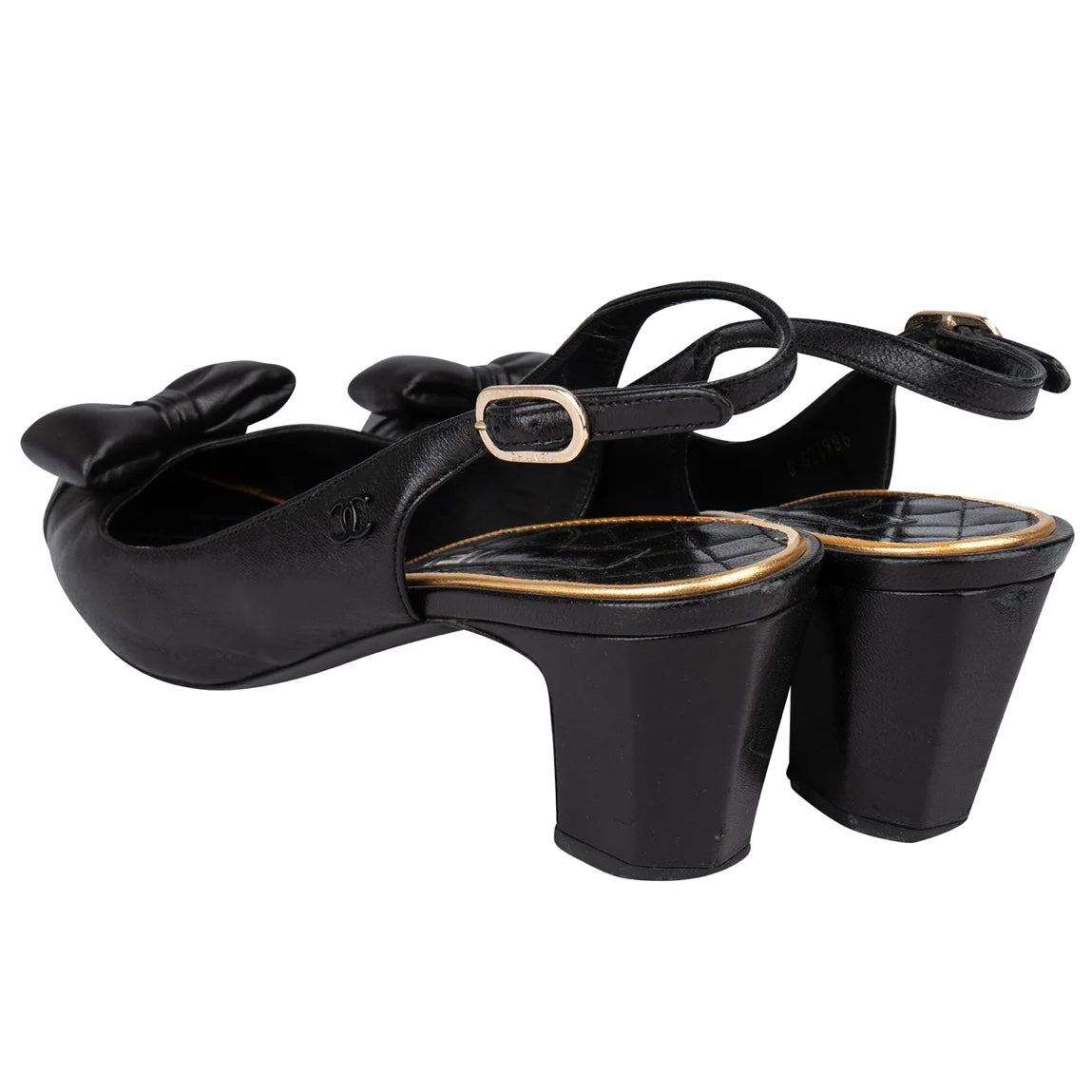 Chanel Lambskin Loop Pumps (36,5)