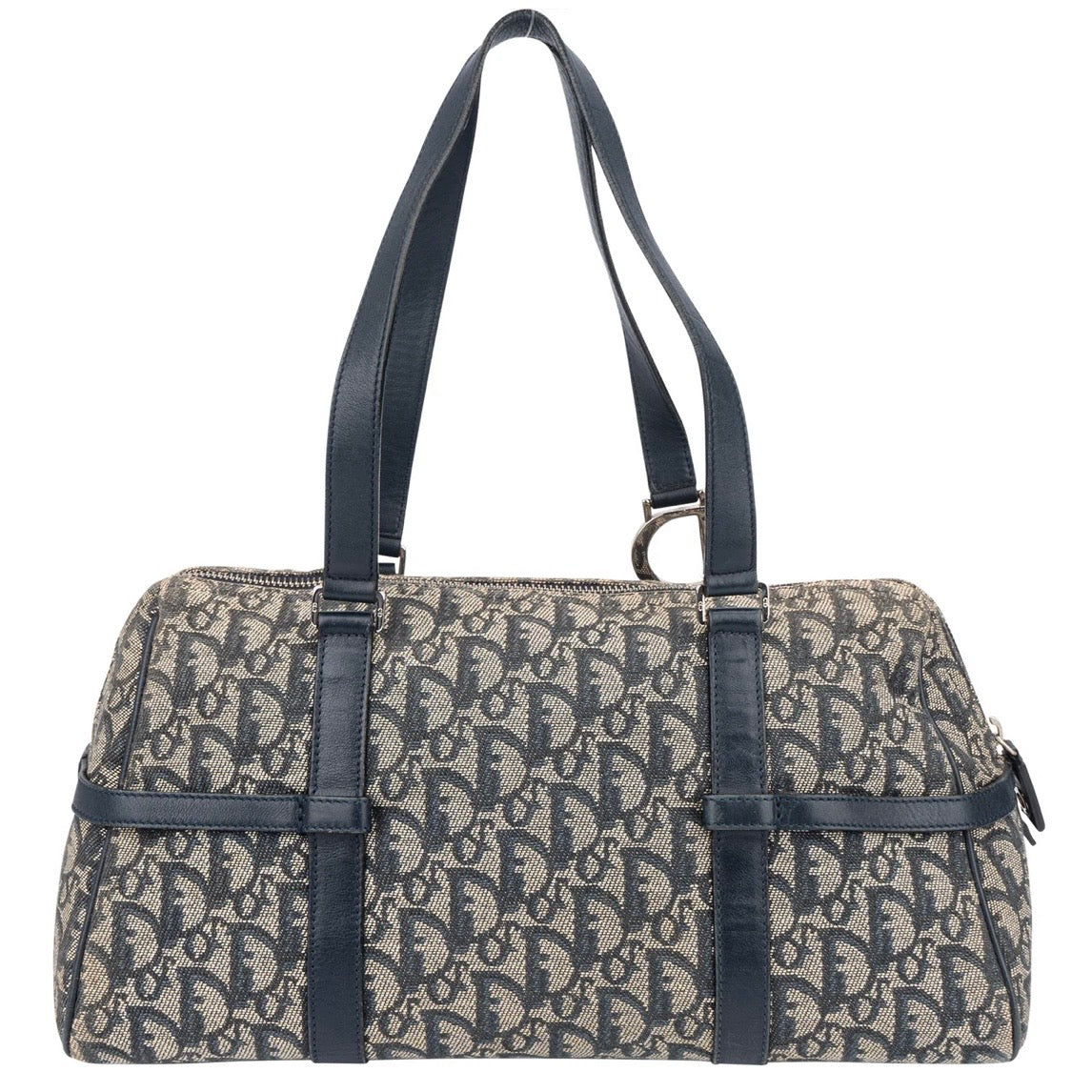 Christian Dior Trotter Monogram Boston Handbag