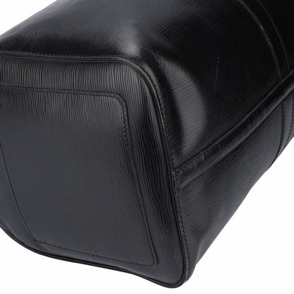 Louis Vuitton Noir Epi Leather Keepall 50