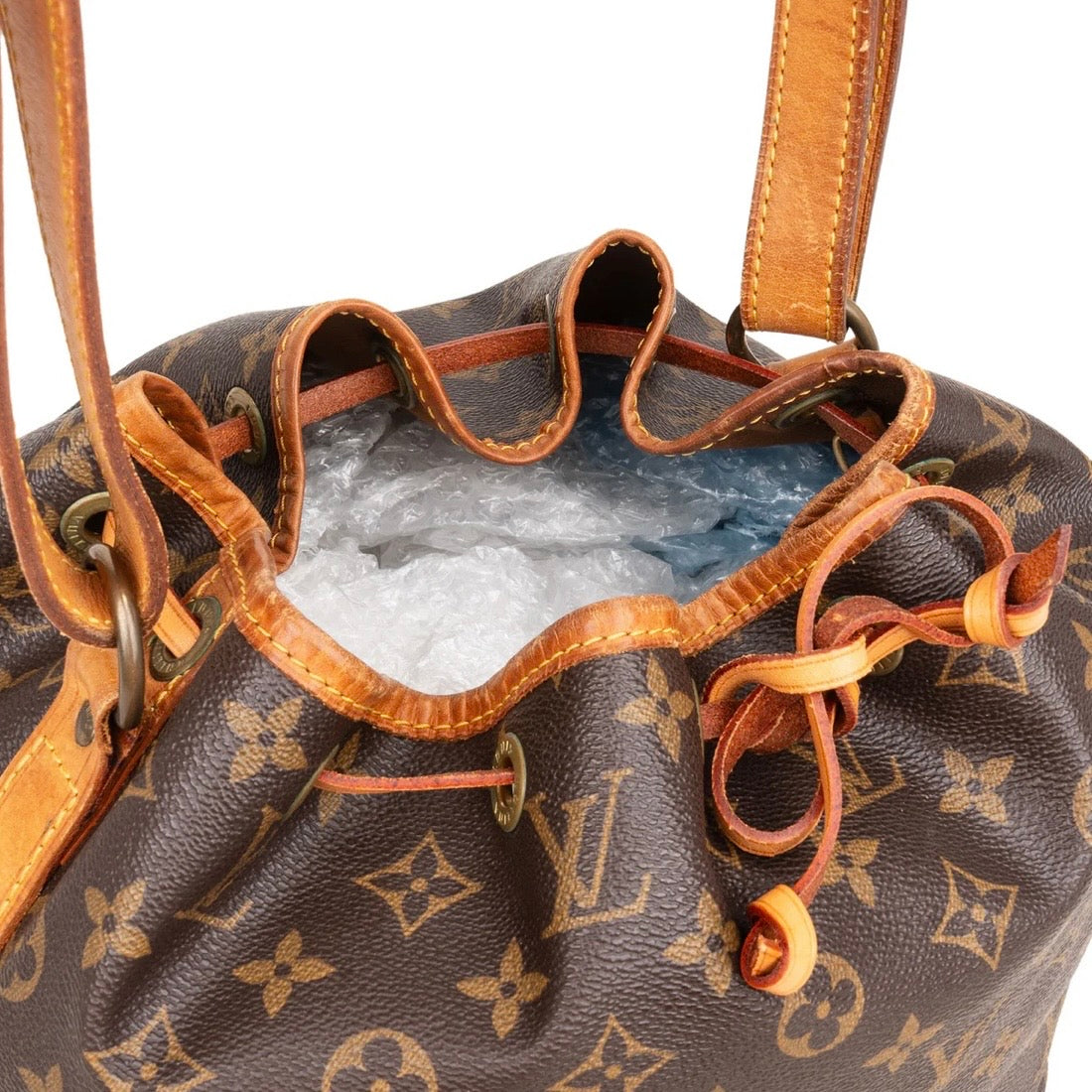 Louis Vuitton Monogram Canvas Sac Noé Petit Shoulder Bag