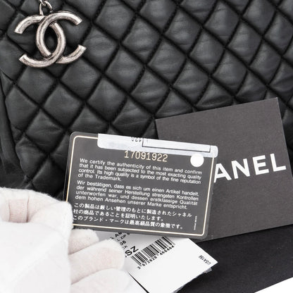 Chanel Quilted Lambskin Petit Shopper Shoulder Bag