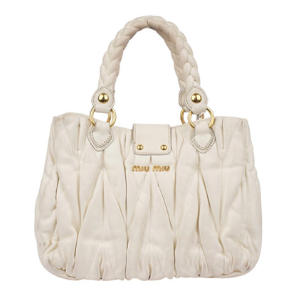 Miu Miu Quilted Leather Handbag