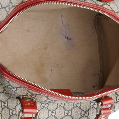 Gucci GG Supreme Tattoo Heart Joy Boston Bag