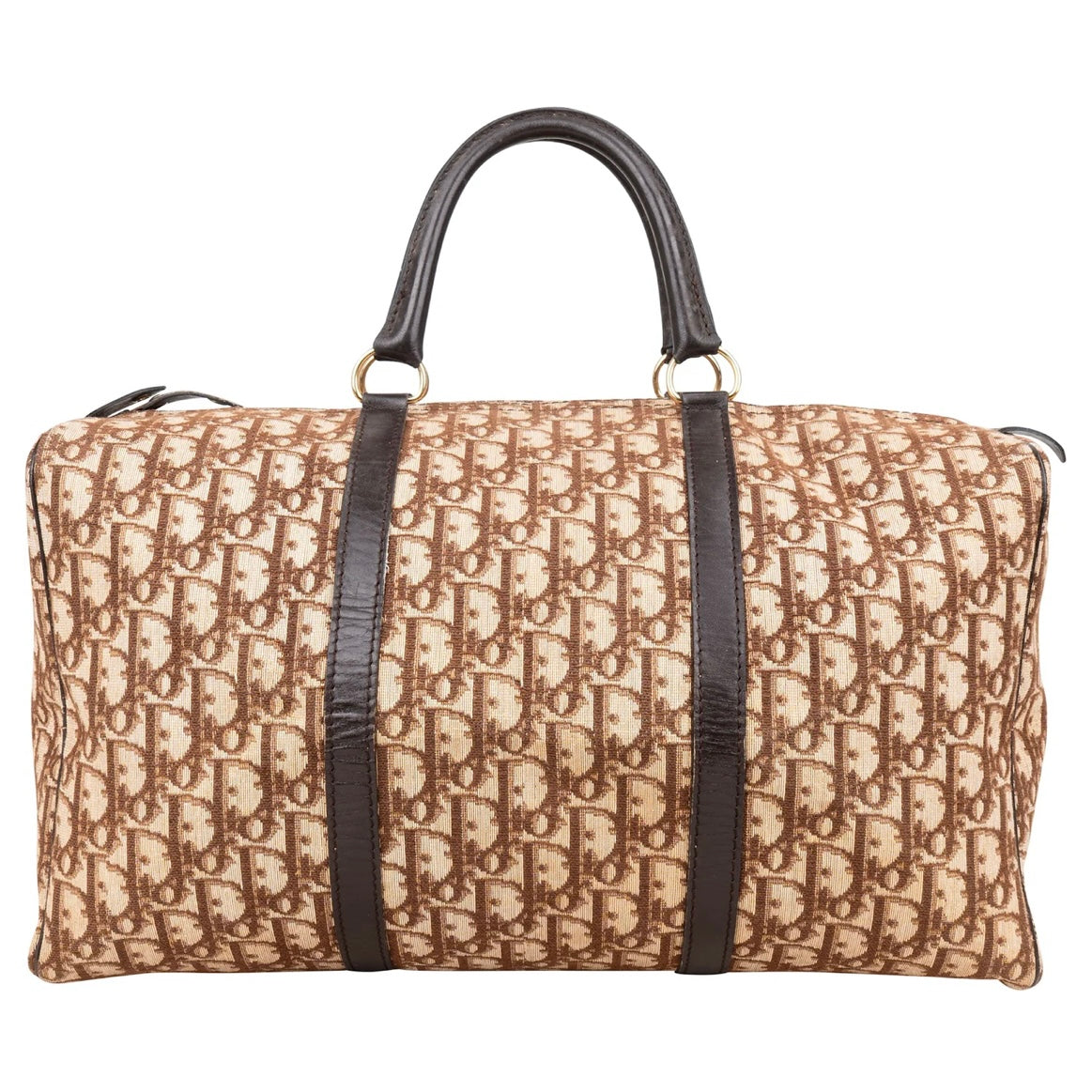 Christian Dior Trotter Monogram Boston 40 Handbag