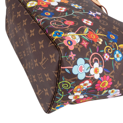 Louis Vuitton Monogram
Canvas Murakami Flowers
Neverfull MM Shoulder
Bag