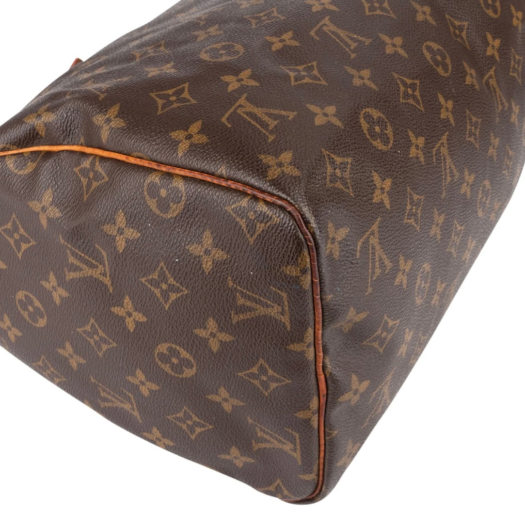Louis Vuitton Canvas Monogram Speedy 30 Handbag
