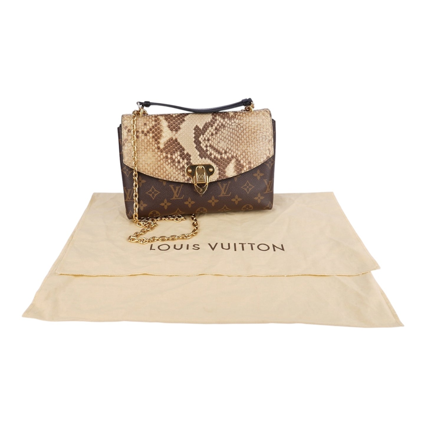 Louis Vuitton Saint-Placide Python Shoulder Bag