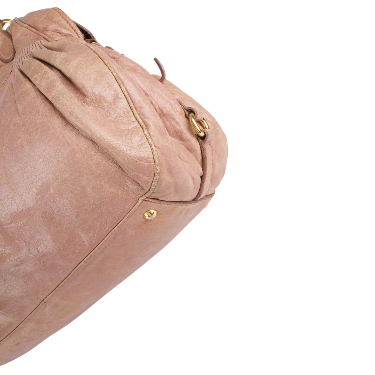 Miu Miu Leather City Handbag
