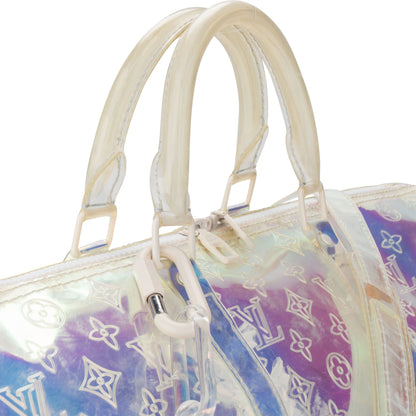 Louis Vuitton Transparent Prism By Virgil Abloh Keepall Bandouliere 50