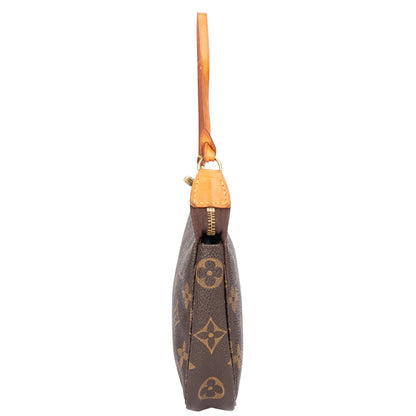 Louis Vuitton Canvas Monogram Pochette Accessory Handbag