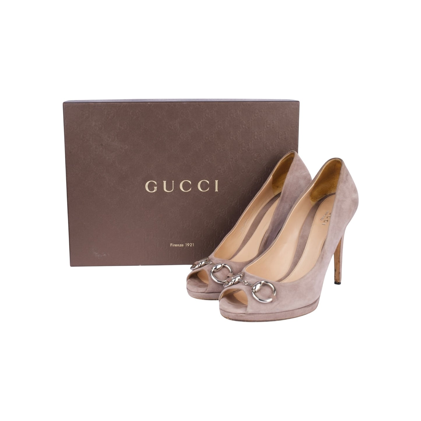Gucci Suede Leather Pumps (37)