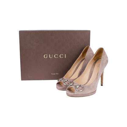 Gucci Suede Leather Pumps (37)