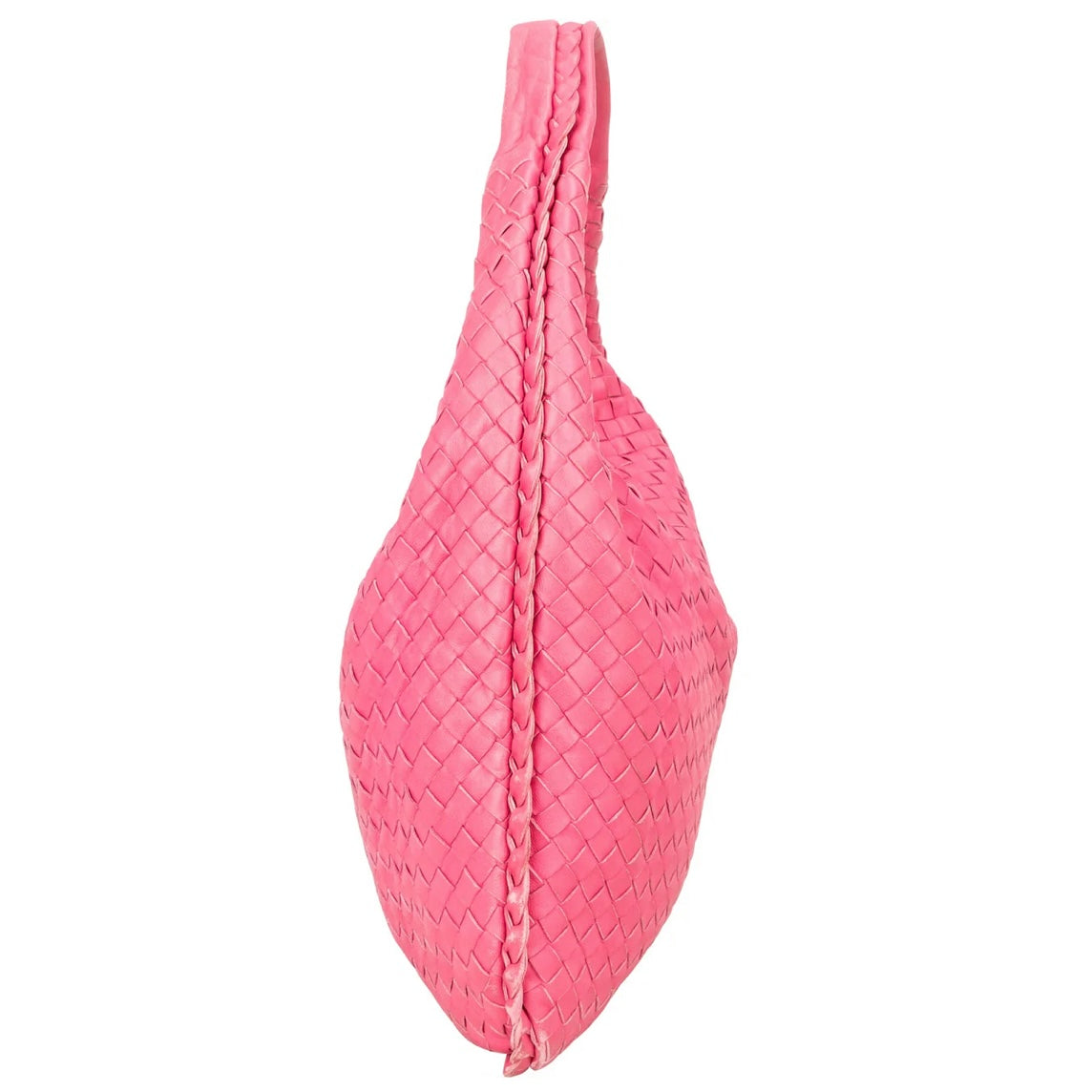 Bottega Intrecciato Leather Belly Hobo Shoulder Bag