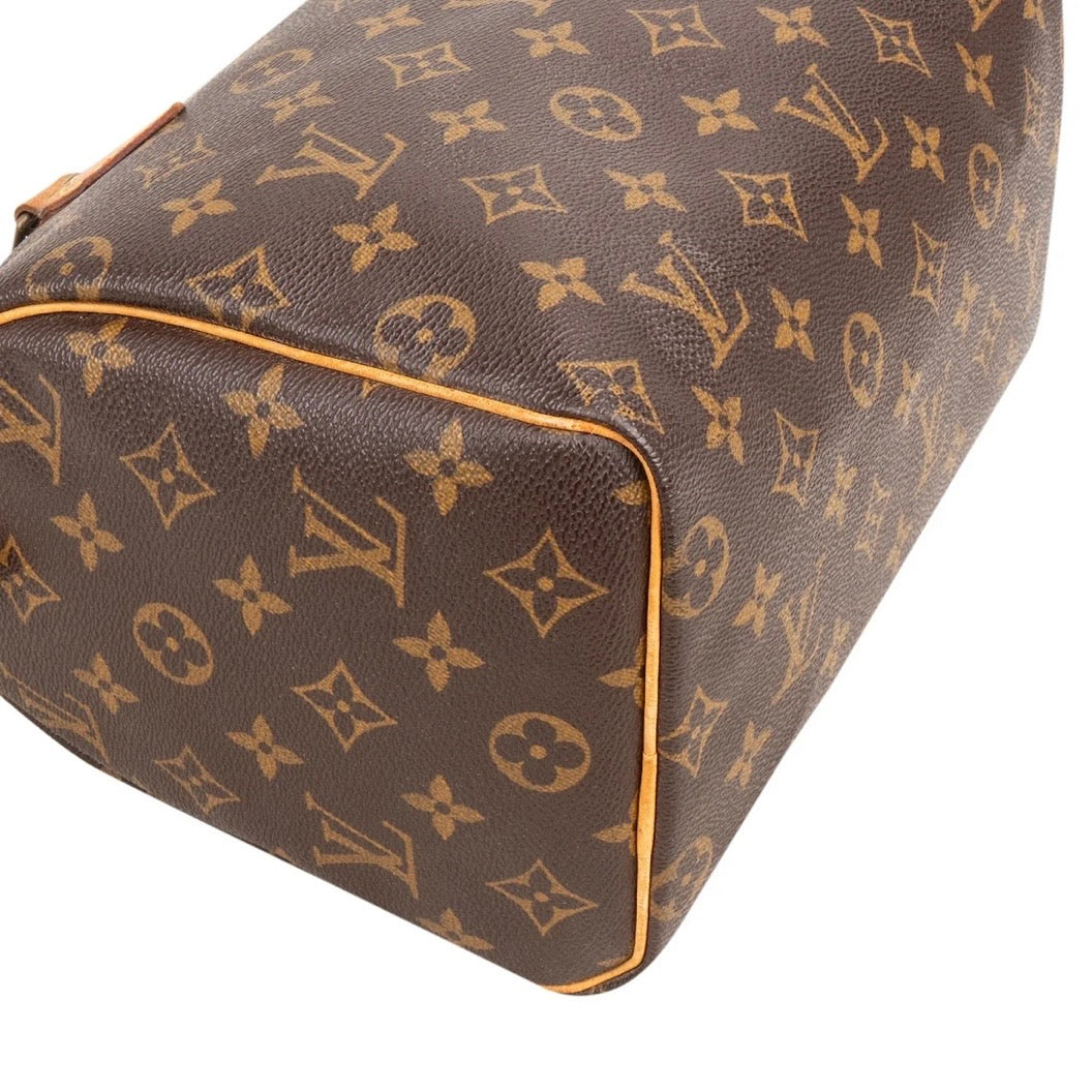 Louis Vuitton Monogram Canvas Speedy 25 Handbag