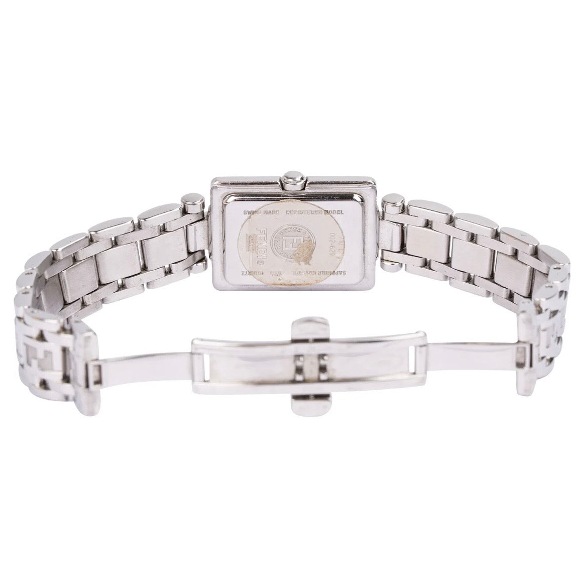Fendi Silver Tone Classico Tank 710L Women Watch
