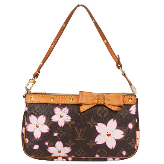 Louis Vuitton Murakami Cherry Blossom Pochette Accessoire Handbag