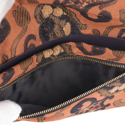 Prada Brocard Chestnut Wallet