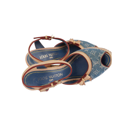 Louis Vuitton Denim Espadrille