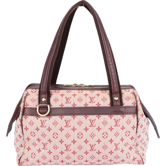 Louis Vuitton Mini Lin Monogram Josephine PM Handbag