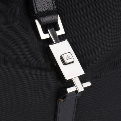 Gucci Black Leather Jackie Handbag