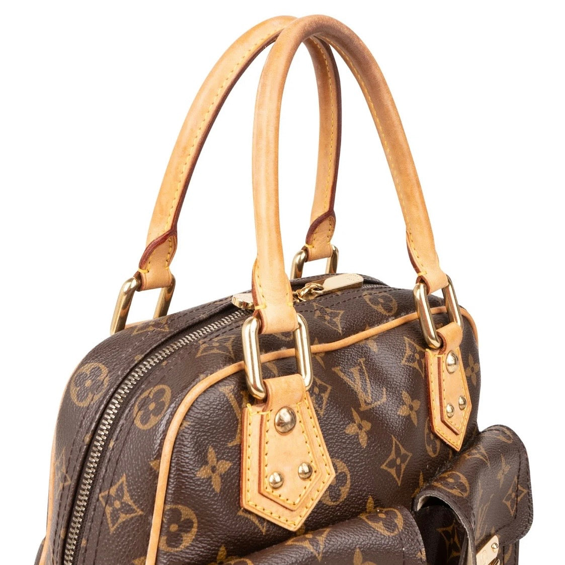 Louis Vuitton Monogram Canvas Manhattan PM Handbag