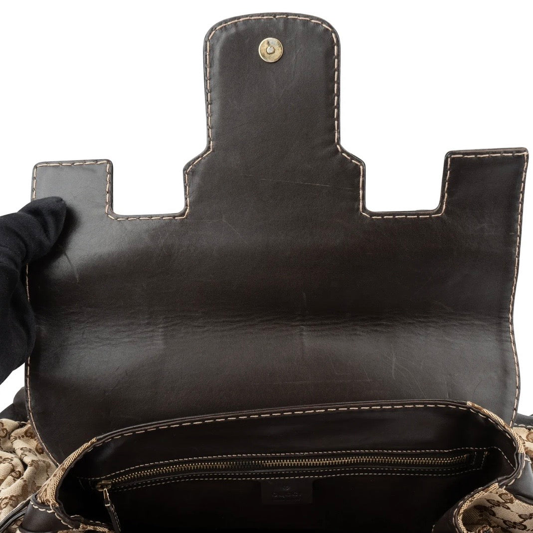 Gucci GG Monogram Big Ribbon Handbag
