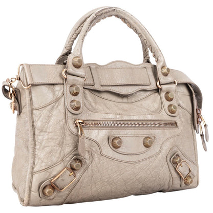 Balenciaga Leather The City Handbag