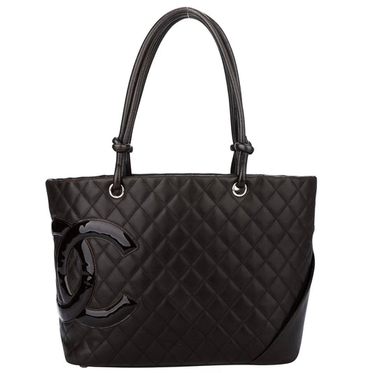 Chanel Quilted Lambskin Chambon Handbag