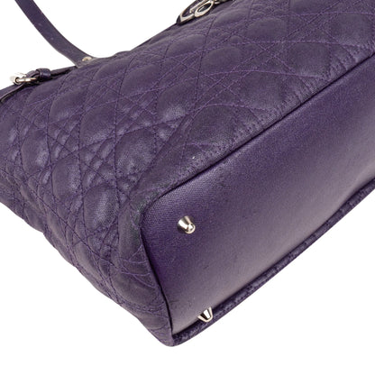 Christian Dior Quilted Coated Lady Dior Shopper Handbag