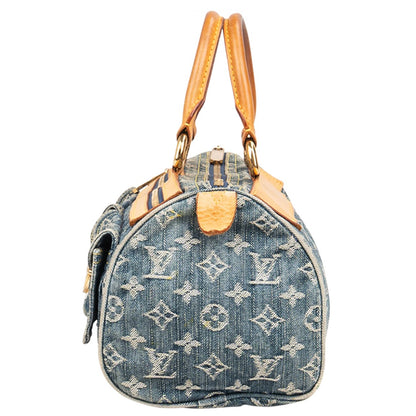 Louis Vuitton Denim Monogram Neo Speedy 30 Handbag
