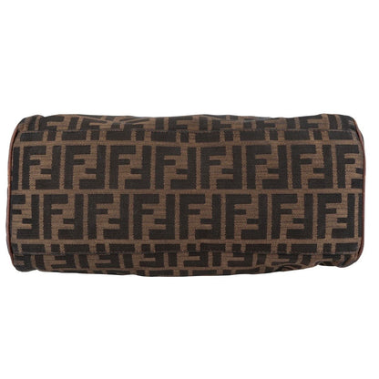 Fendi Monogram FF Zucca Canvas Villa Borghese Star Handbag