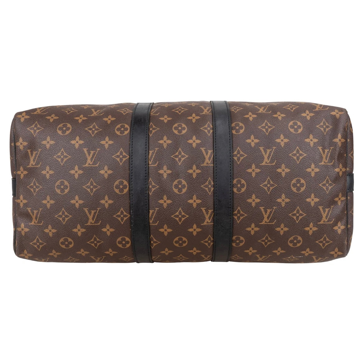 Louis Vuitton Monogram Macassar Keepall 45 Shoulder Travel Bag